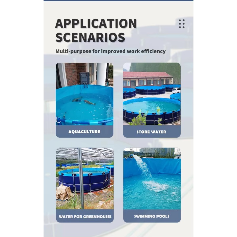 New Design PVC Round Fish Pond - огляд і ціна Agriculture.Farming Design