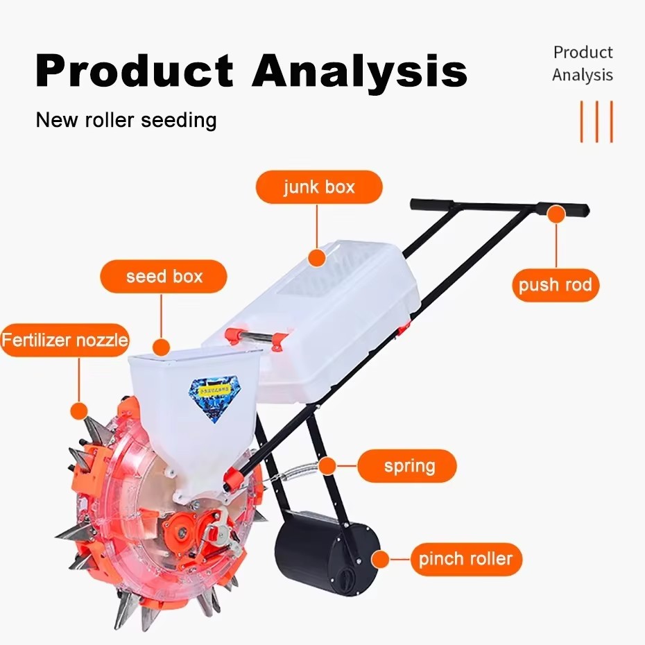 Hand Push Manual Seeder for Ga - огляд і ціна Seed Planter