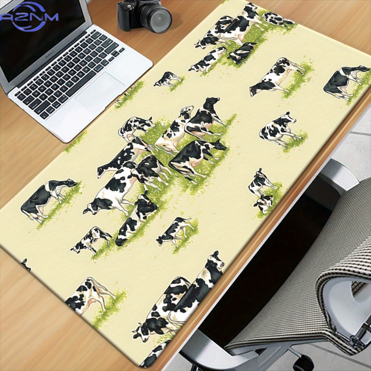 One XXL Cow-Patterned Desk Mat - огляд і ціна Cow Mat Rubber