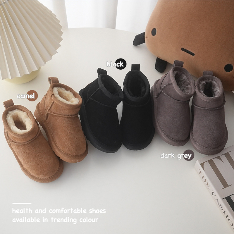 Children Winter Snow Boots Bab - огляд і ціна Cow Mat Rubber