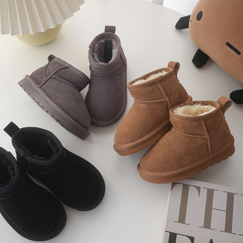 Children Winter Snow Boots Bab - огляд і ціна Cow Mat Rubber