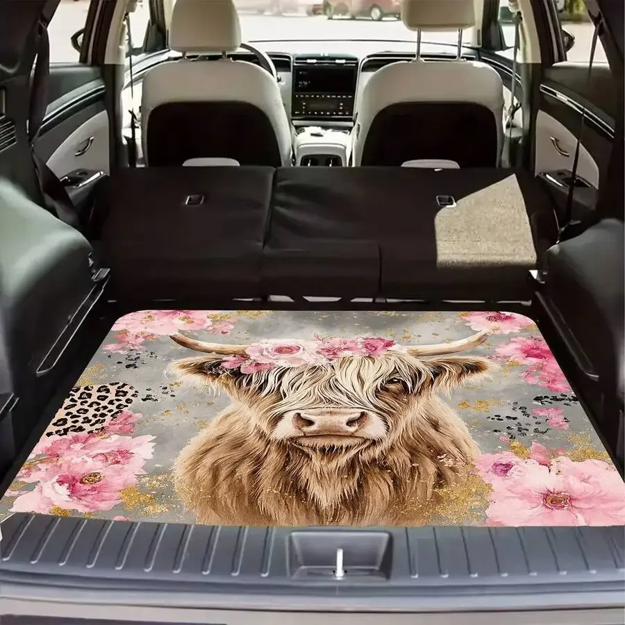 1 Piece, Scottish Highland Cow - огляд і ціна Cow Mat Rubber
