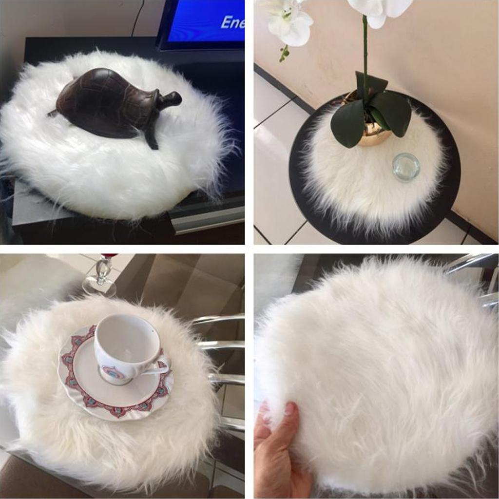 Luxury Faux Fur Sheepskin Rug, - огляд і ціна Cow Mat Rubber
